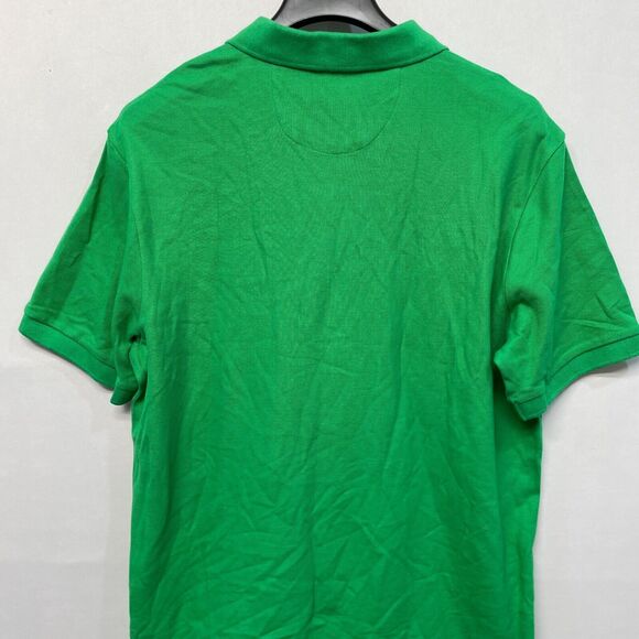 NWT Chaps Men Short Sleeve Polo Shirt Top Size XL X-Large Green B367 -25 - Picture 13 of 15